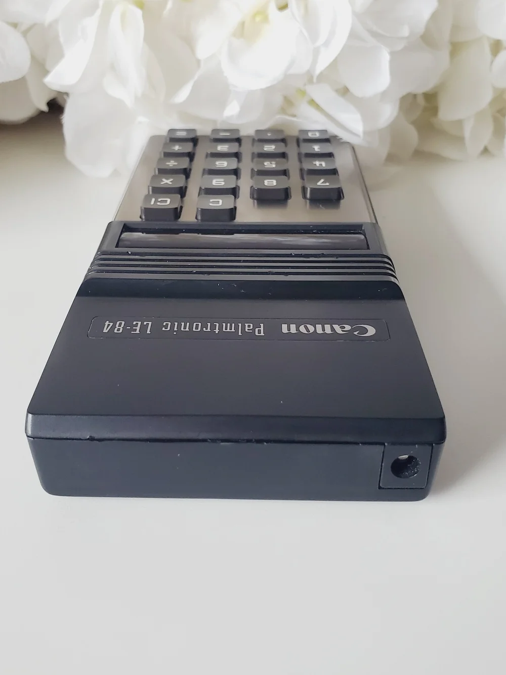 Vintage Canon Palmtronic LE-84 Handheld Electronic Calculator